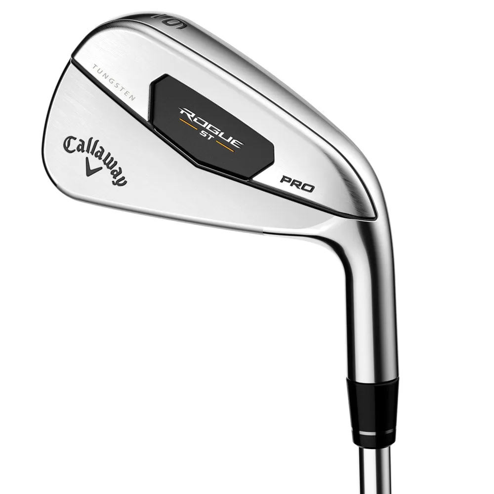 Callaway Mens Rogue ST Pro Irons RH 4-PW Steel Stiff   1.0" inch