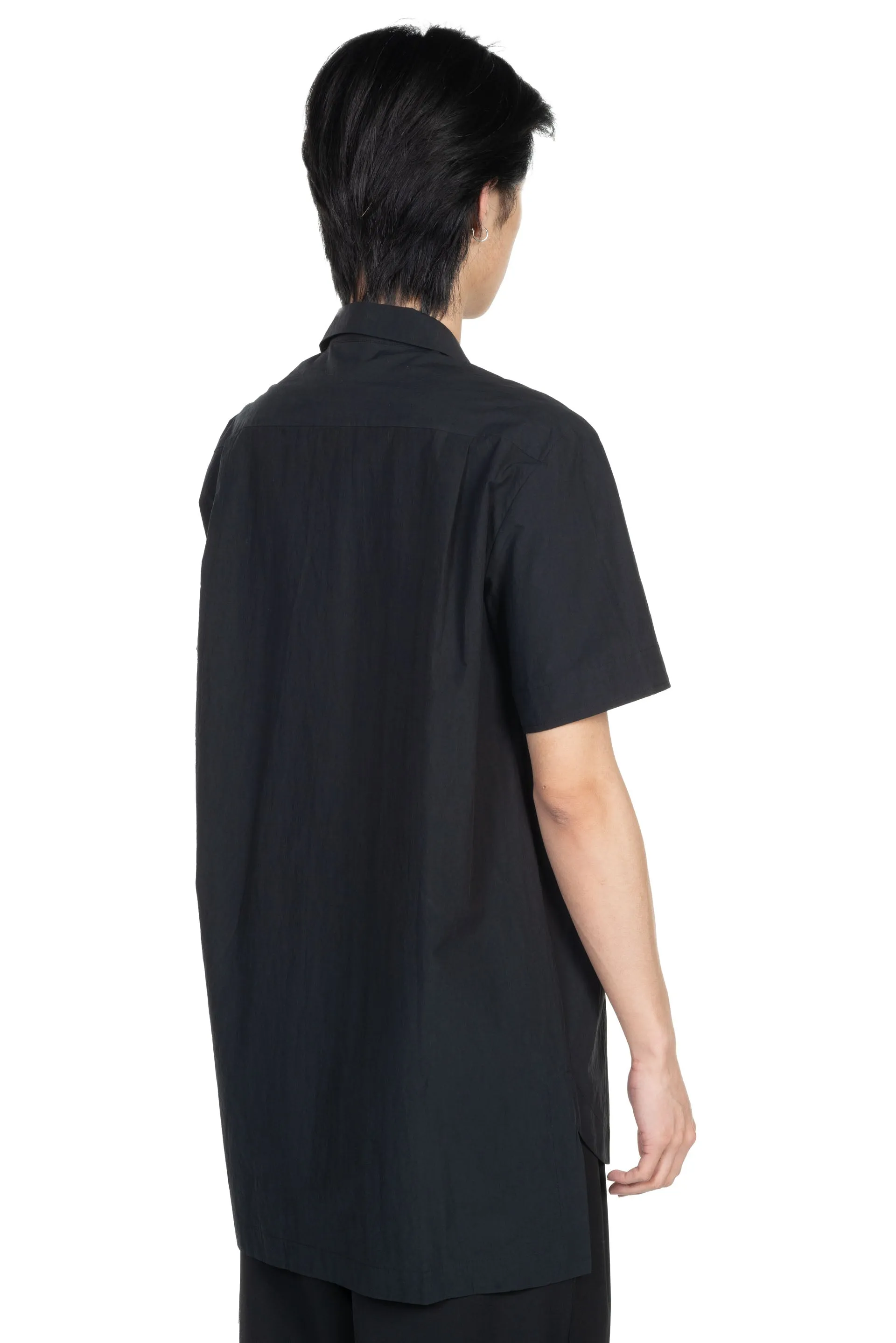 Camp Collar Shirt Black