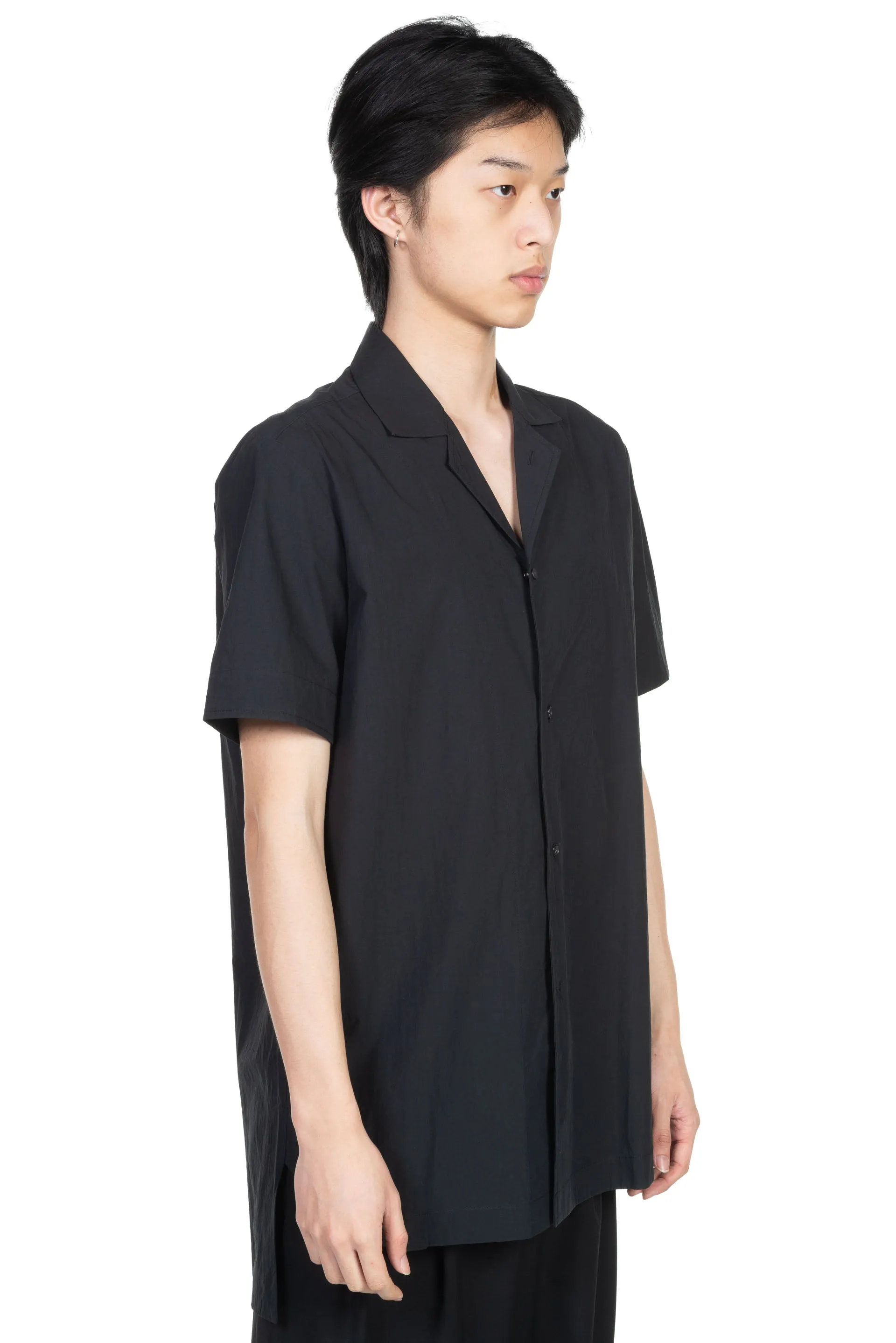 Camp Collar Shirt Black