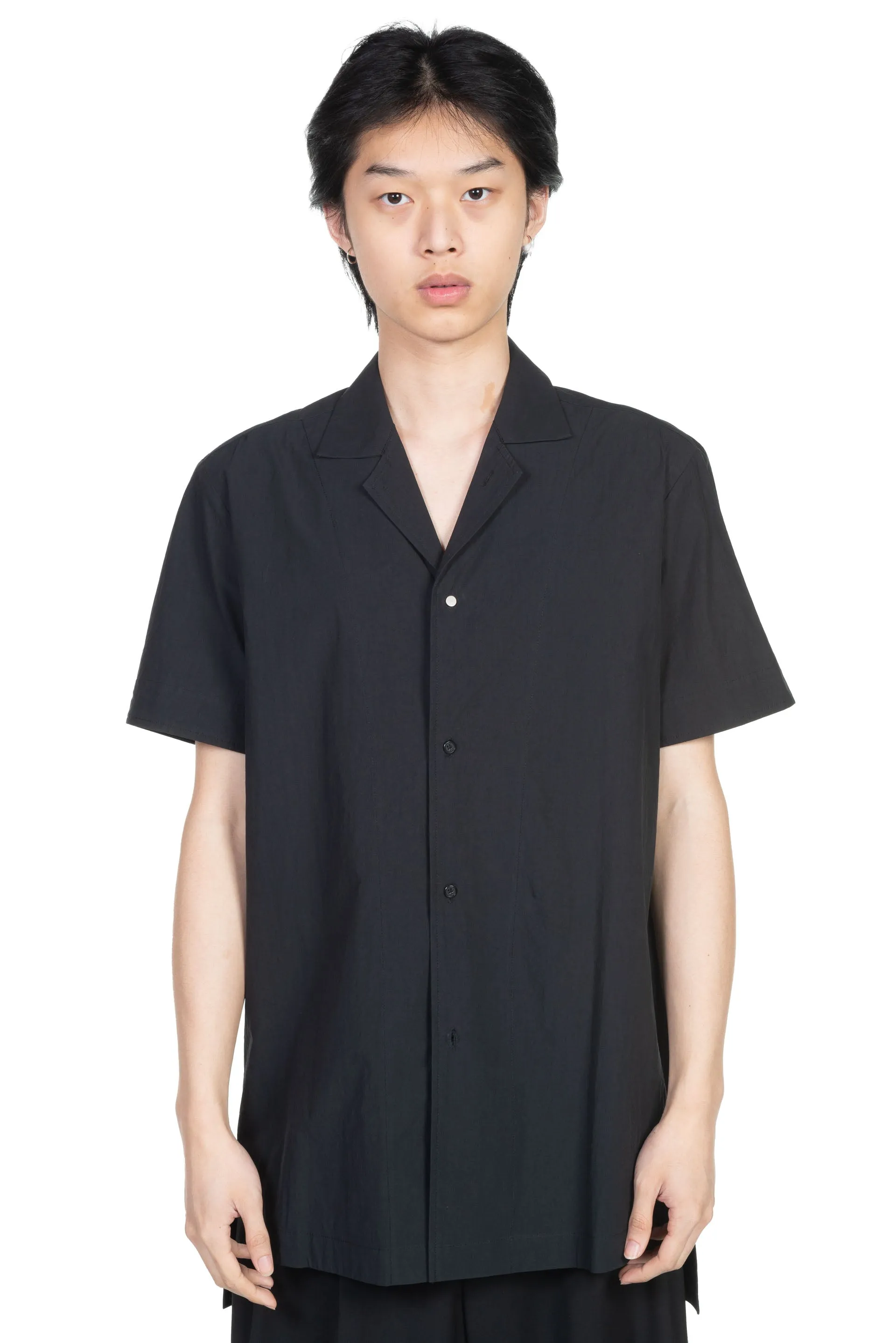 Camp Collar Shirt Black