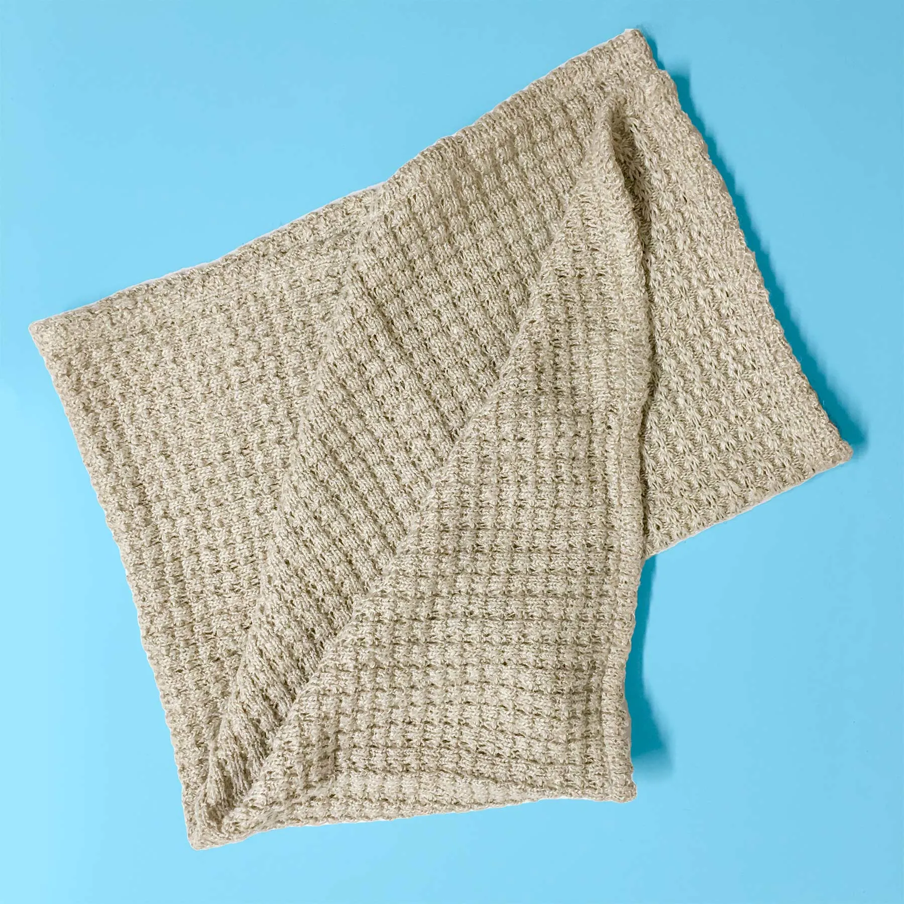 CARDING MILL 100% Hemp Knit Hand Towel (OC Thread) (No Plastic, No Polyester, No Synthetics) (100% Biodegradable)