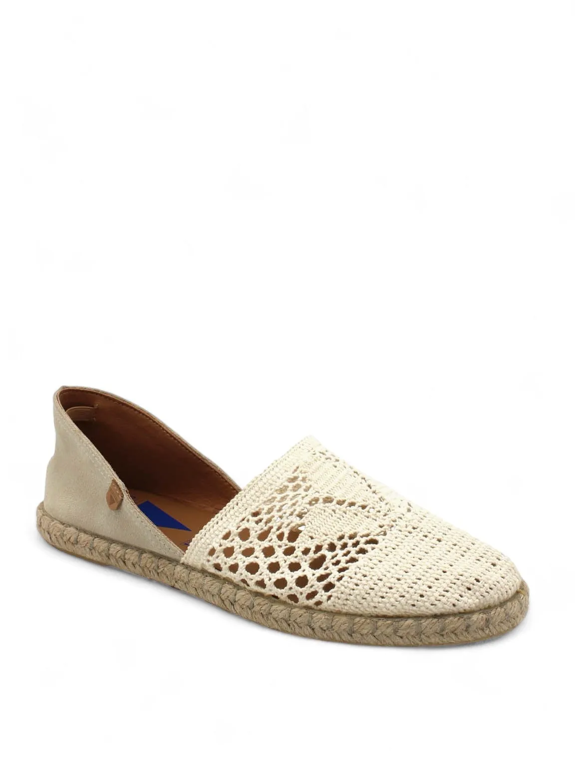 Carmen Crochet Flat Espadrilles