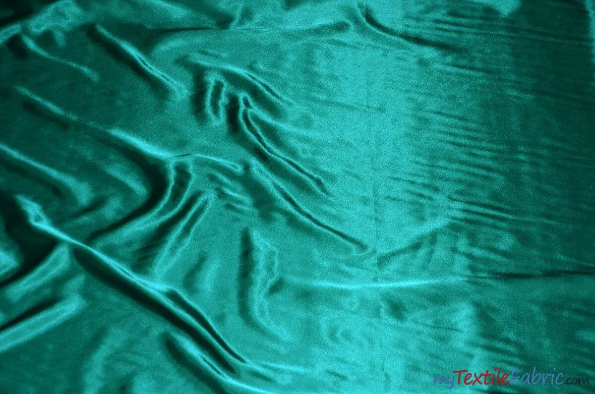 Charmeuse Satin Fabric | Silky Soft Satin | 60" Wide | Continuous Yards | Multiple Colors |