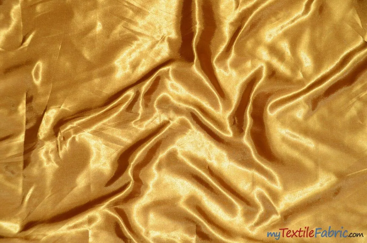 Charmeuse Satin Fabric | Silky Soft Satin | 60" Wide | Continuous Yards | Multiple Colors |