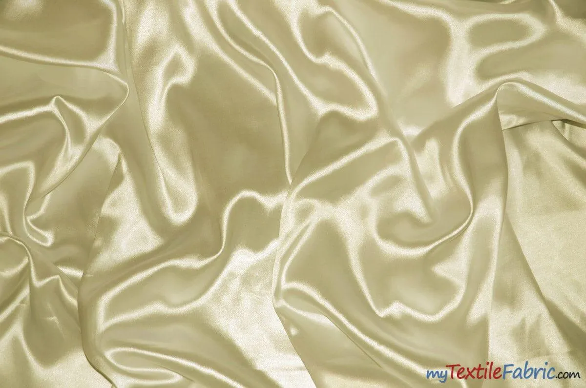 Charmeuse Satin Fabric | Silky Soft Satin | 60" Wide | Continuous Yards | Multiple Colors |