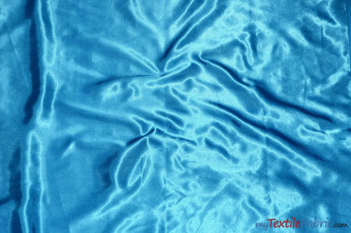 Charmeuse Satin Fabric | Silky Soft Satin | 60" Wide | Continuous Yards | Multiple Colors |