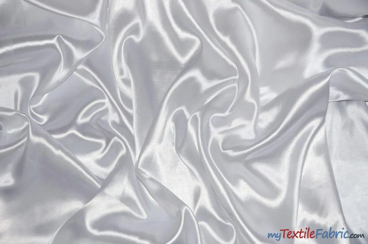 Charmeuse Satin Fabric | Silky Soft Satin | 60" Wide | Continuous Yards | Multiple Colors |