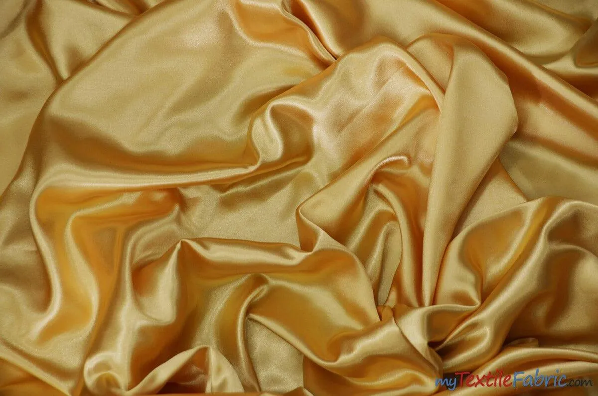 Charmeuse Satin Fabric | Silky Soft Satin | 60" Wide | Continuous Yards | Multiple Colors |