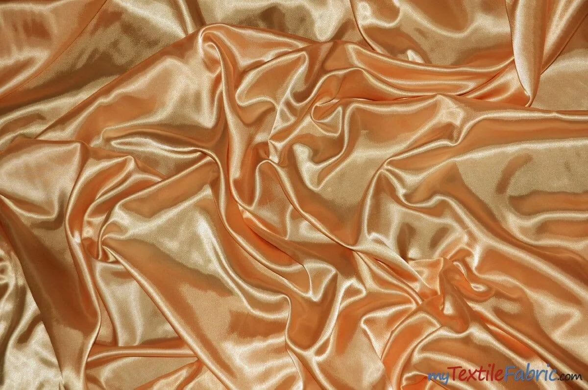 Charmeuse Satin Fabric | Silky Soft Satin | 60" Wide | Continuous Yards | Multiple Colors |