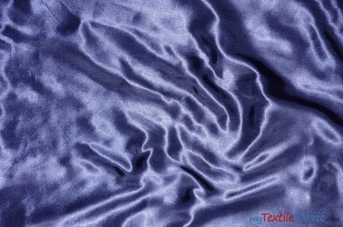 Charmeuse Satin Fabric | Silky Soft Satin | 60" Wide | Continuous Yards | Multiple Colors |