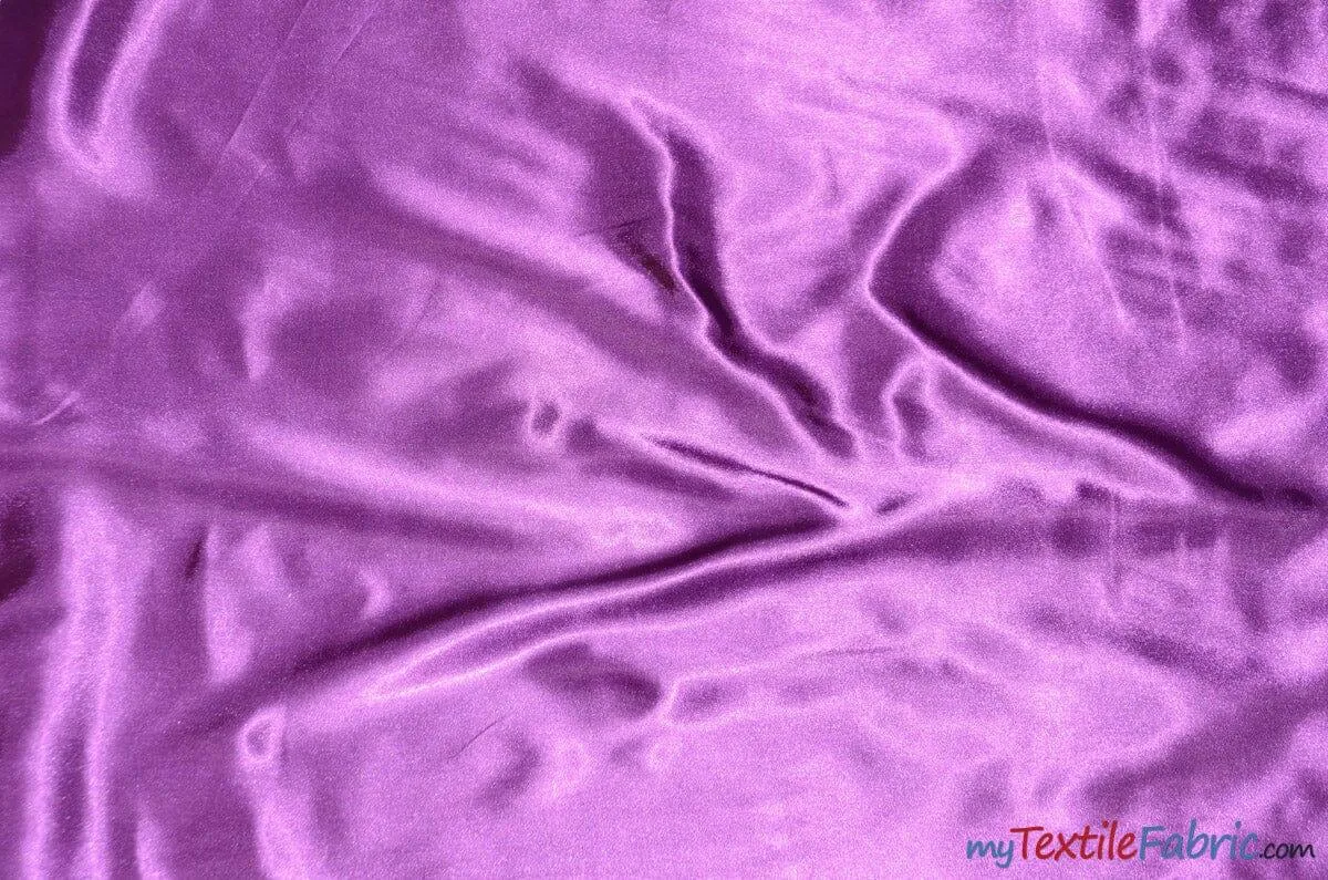 Charmeuse Satin Fabric | Silky Soft Satin | 60" Wide | Continuous Yards | Multiple Colors |