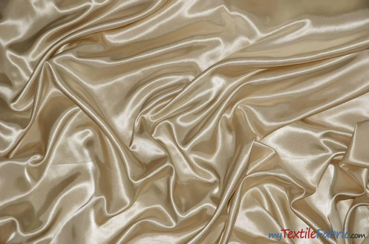 Charmeuse Satin Fabric | Silky Soft Satin | 60" Wide | Continuous Yards | Multiple Colors |