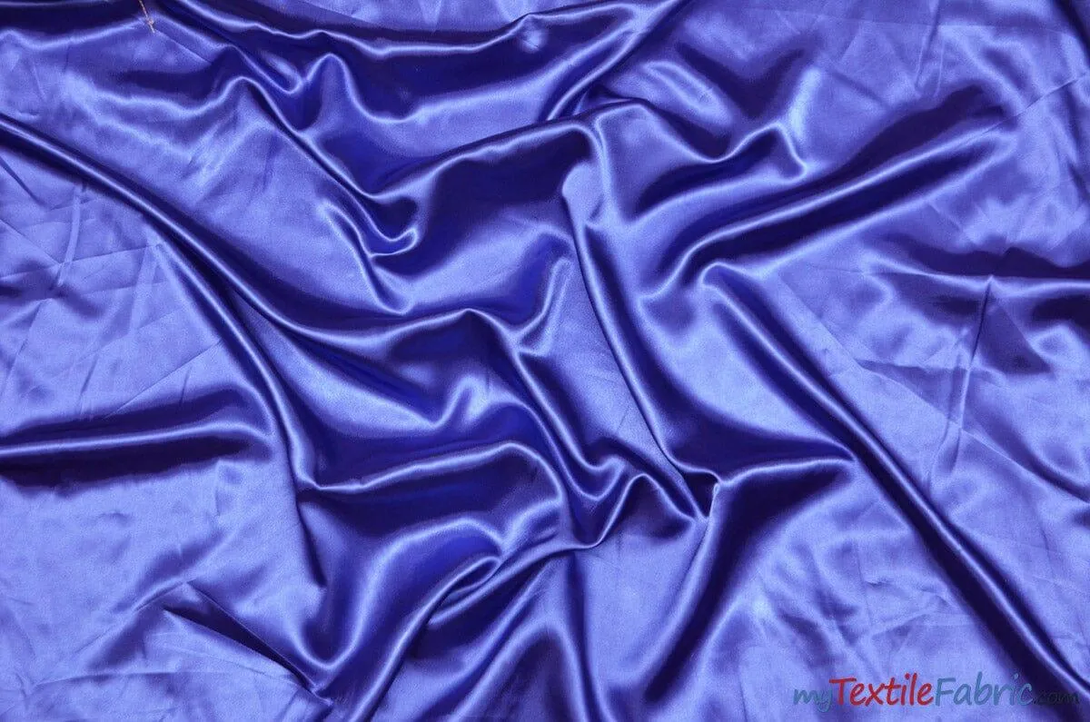 Charmeuse Satin Fabric | Silky Soft Satin | 60" Wide | Continuous Yards | Multiple Colors |