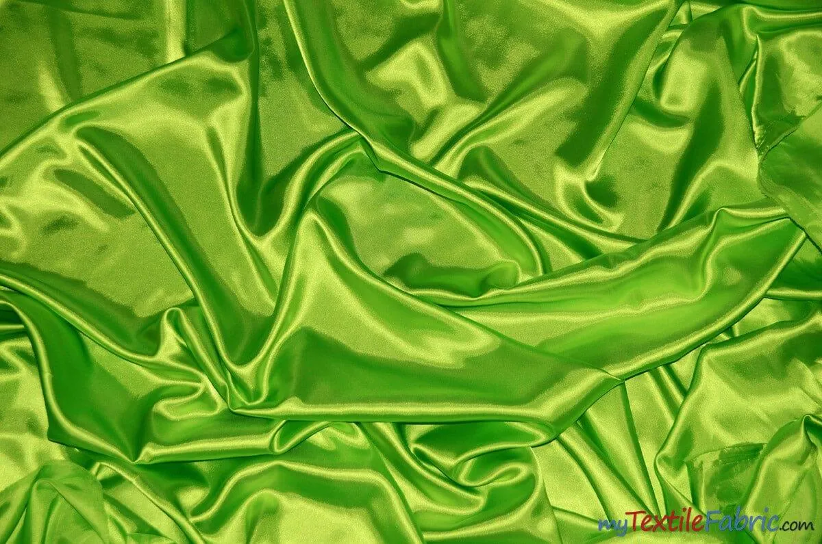 Charmeuse Satin Fabric | Silky Soft Satin | 60" Wide | Continuous Yards | Multiple Colors |