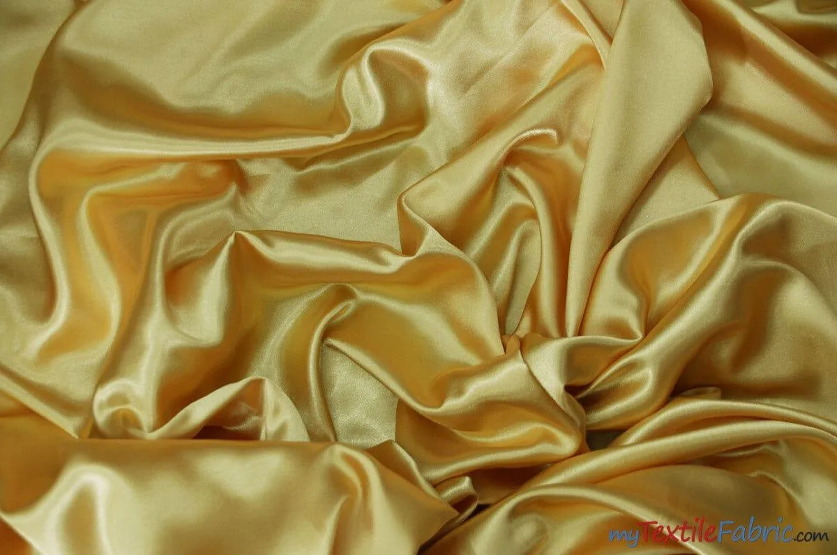 Charmeuse Satin Fabric | Silky Soft Satin | 60" Wide | Continuous Yards | Multiple Colors |