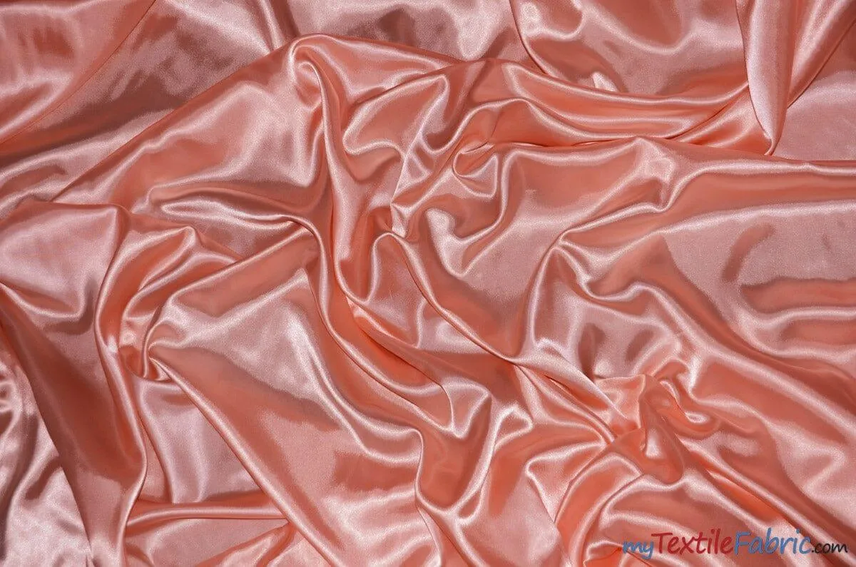 Charmeuse Satin Fabric | Silky Soft Satin | 60" Wide | Wholesale Bolt Only | Multiple Colors |