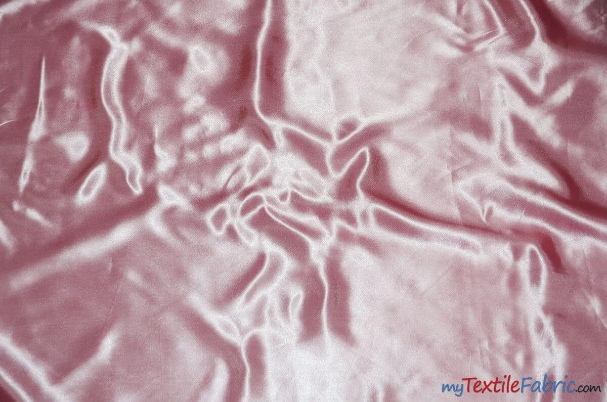 Charmeuse Satin Fabric | Silky Soft Satin | 60" Wide | Wholesale Bolt Only | Multiple Colors |