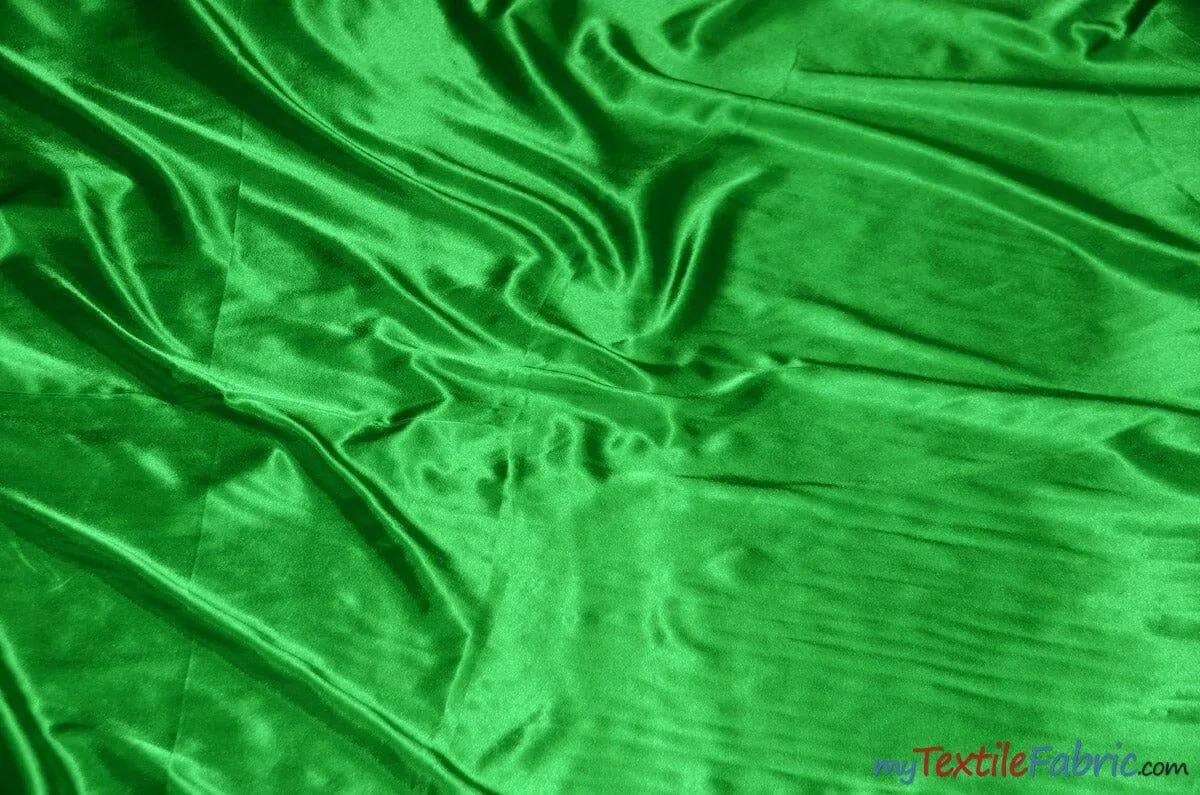 Charmeuse Satin Fabric | Silky Soft Satin | 60" Wide | Wholesale Bolt Only | Multiple Colors |