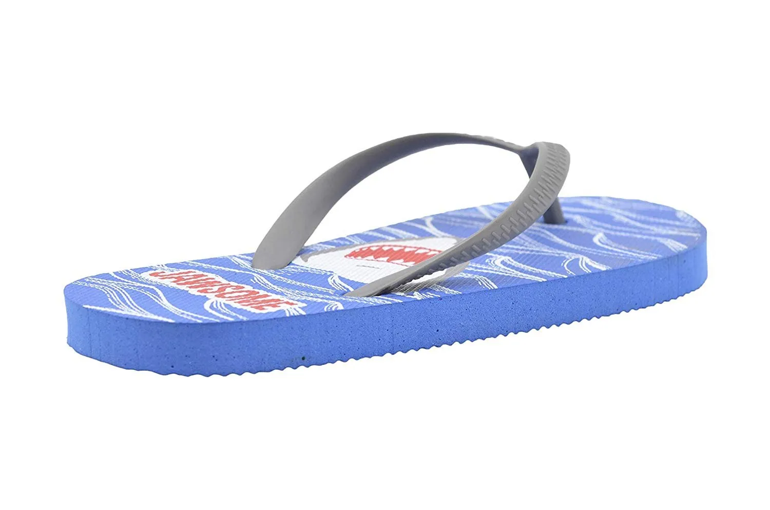 Chatties Boys' Flip Flop Little Kid Fun Print Thong Sandal