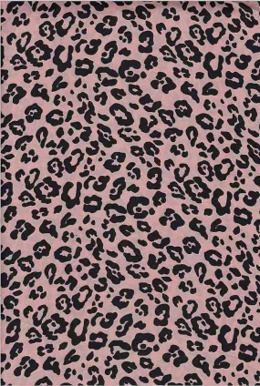 CHEETAH PRINT ON POLYESTER SATIN CHIFFON [NFA190845B-035]