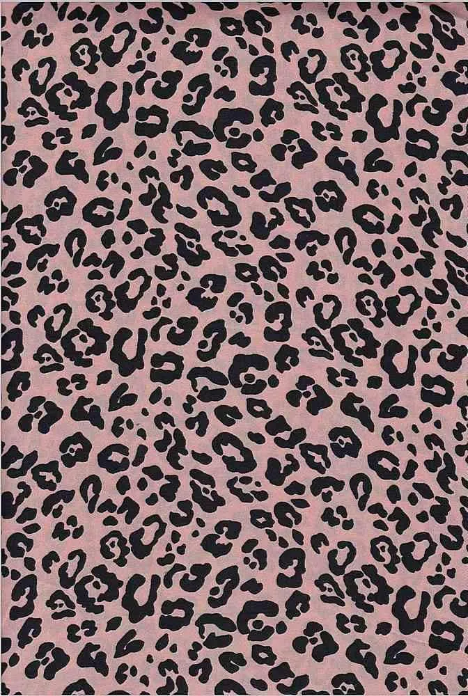 CHEETAH PRINT ON POLYESTER SATIN CHIFFON [NFA190845B-035]