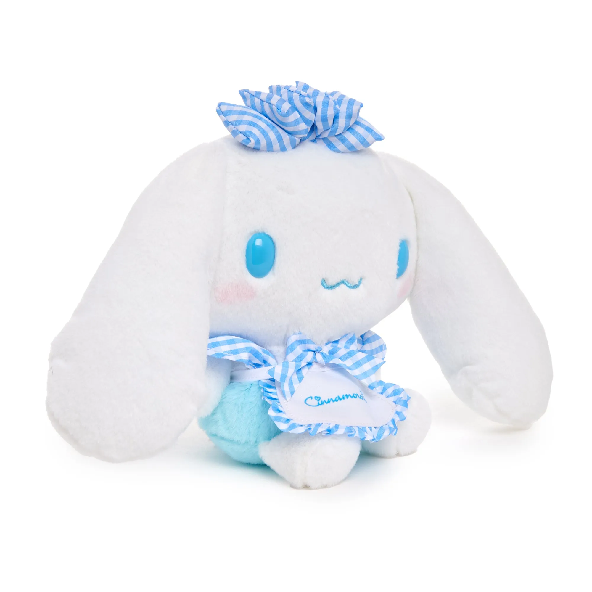 Cinnamoroll 8" Plush (Gingham Cafe Cinnamon)