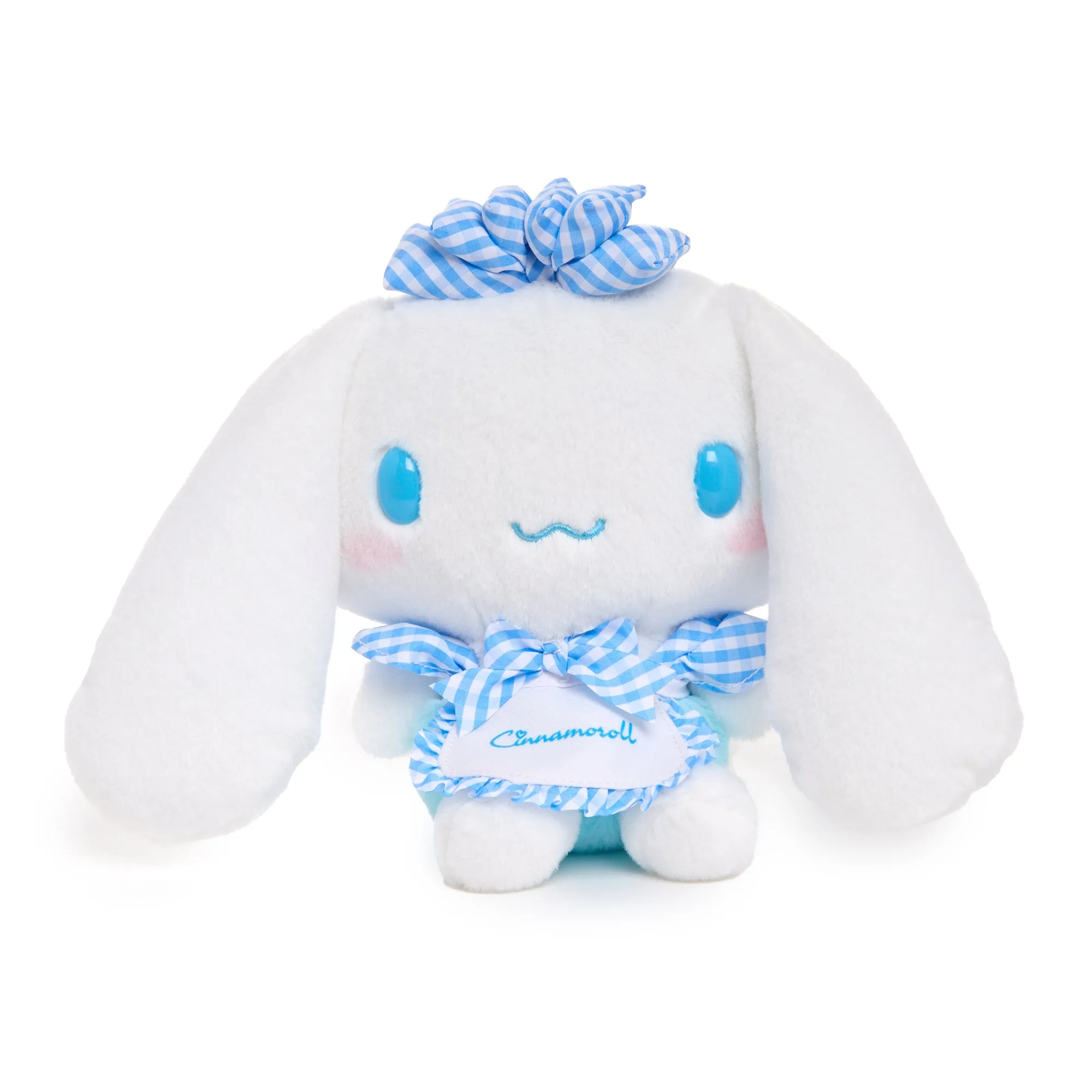 Cinnamoroll 8" Plush (Gingham Cafe Cinnamon)