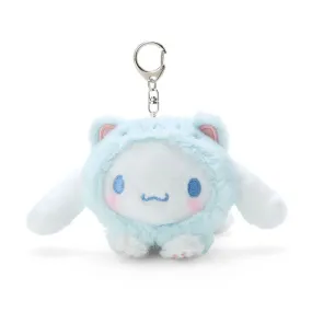 Cinnamoroll Plush Mascot Keychain (Cuddly Kitten Series)