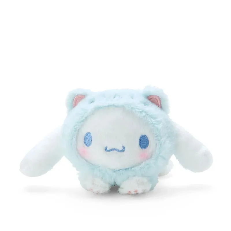 Cinnamoroll Plush Mascot Keychain (Cuddly Kitten Series)