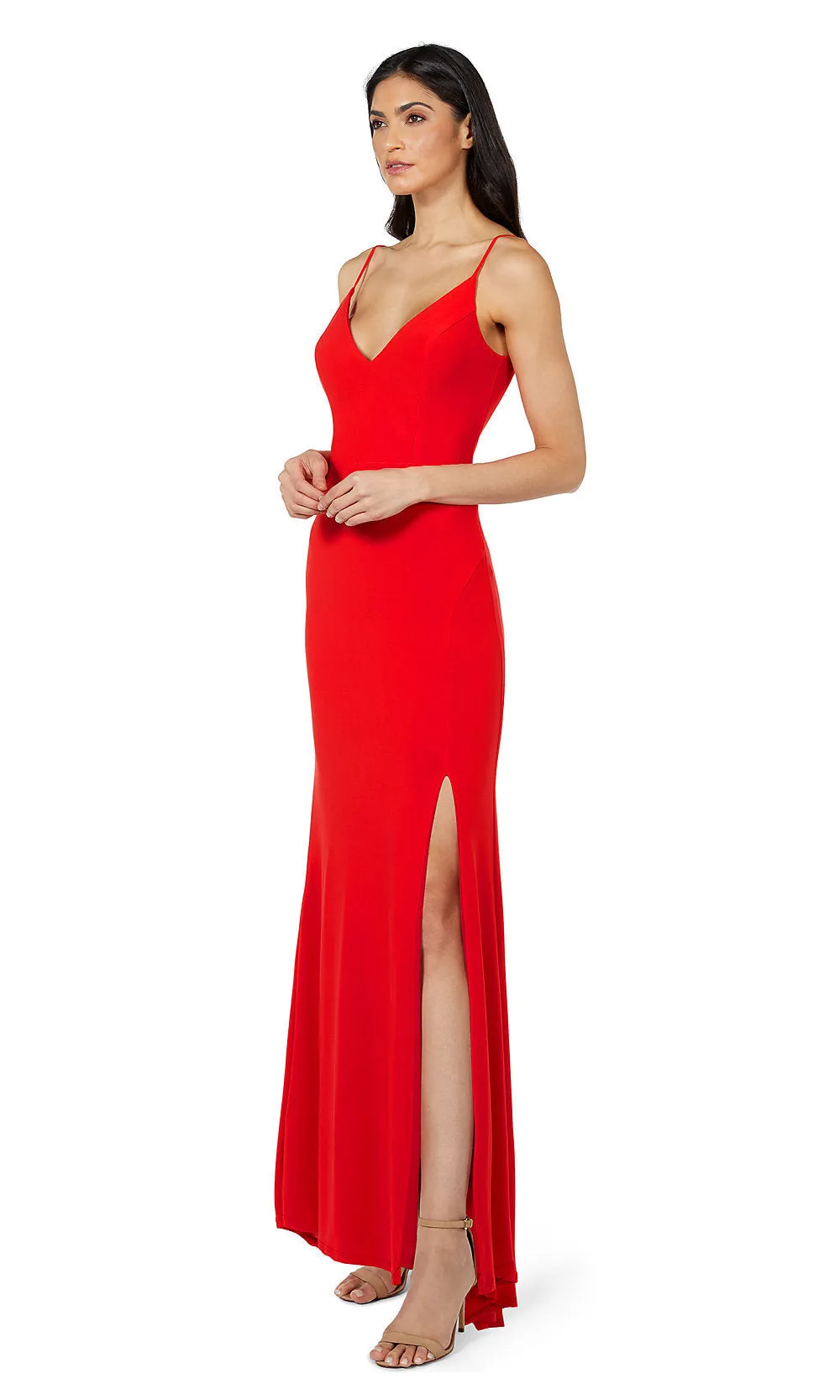 Classic Long Simple Formal Dress by Jump