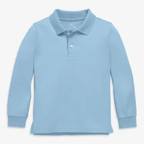 Classic long sleeve interlock polo