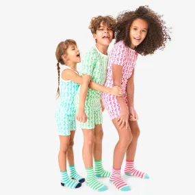 Clearance kids organic pj short in tile