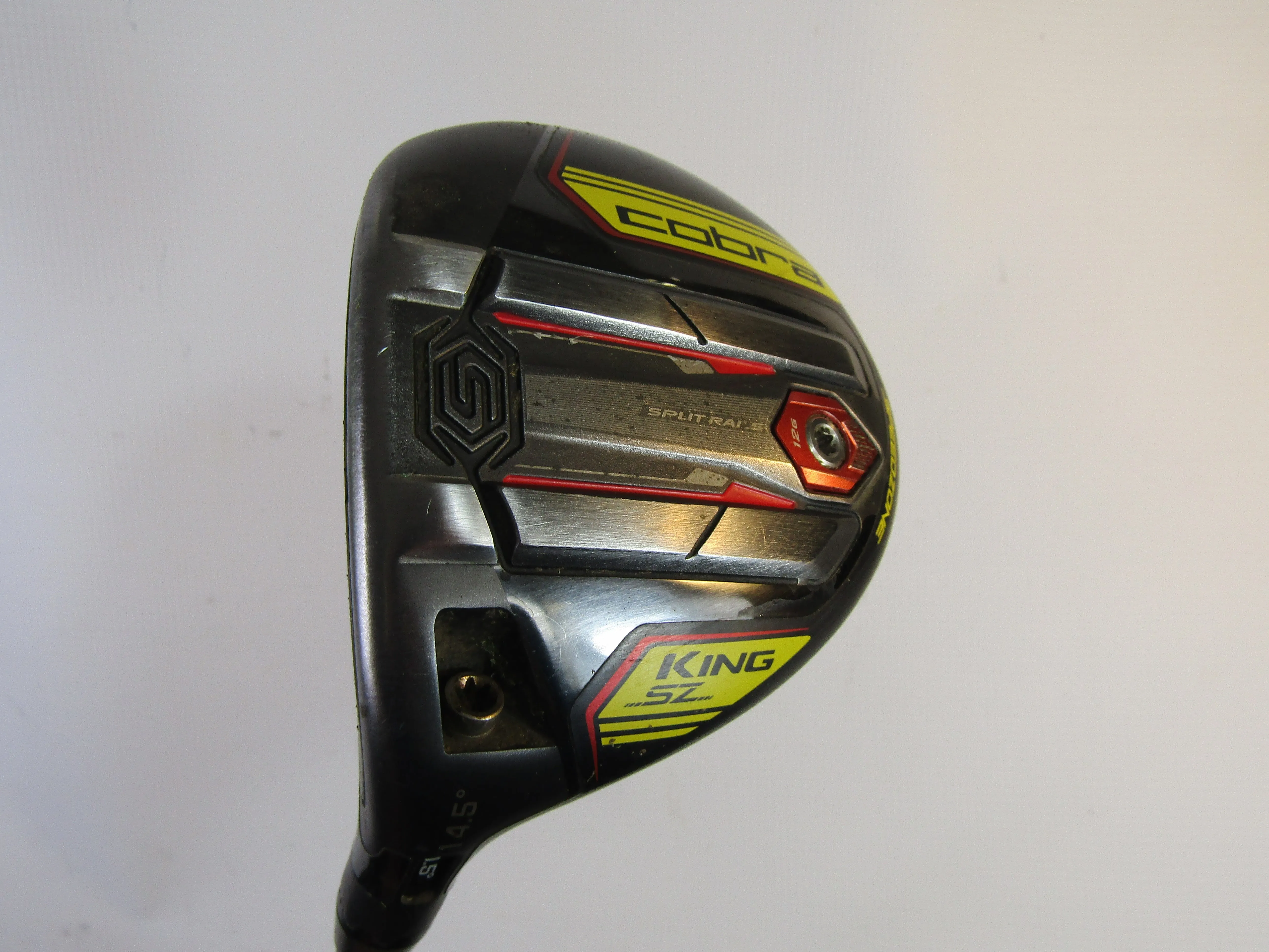 Cobra King SZ #3 14.5° Fairway Wood W X-Stiff Flex Graphite  Men's Left