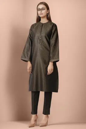 Cotton Jacquard Stitched 2 Piece (Shirt/Trouser)