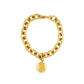 Courage Waterproof Mega Ball Bracelet 18K Gold Plating