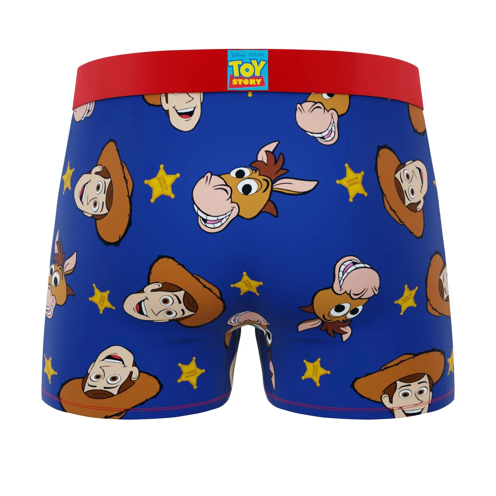 CRAZYBOXER Pixar Toy Story Cowboy Men's Boxer Briefs (Creative Packaging)