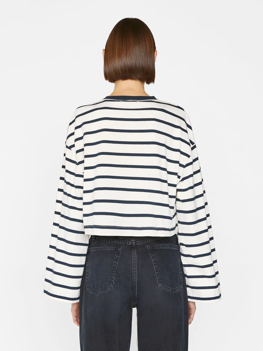 Crop Bell Sleeve Tee