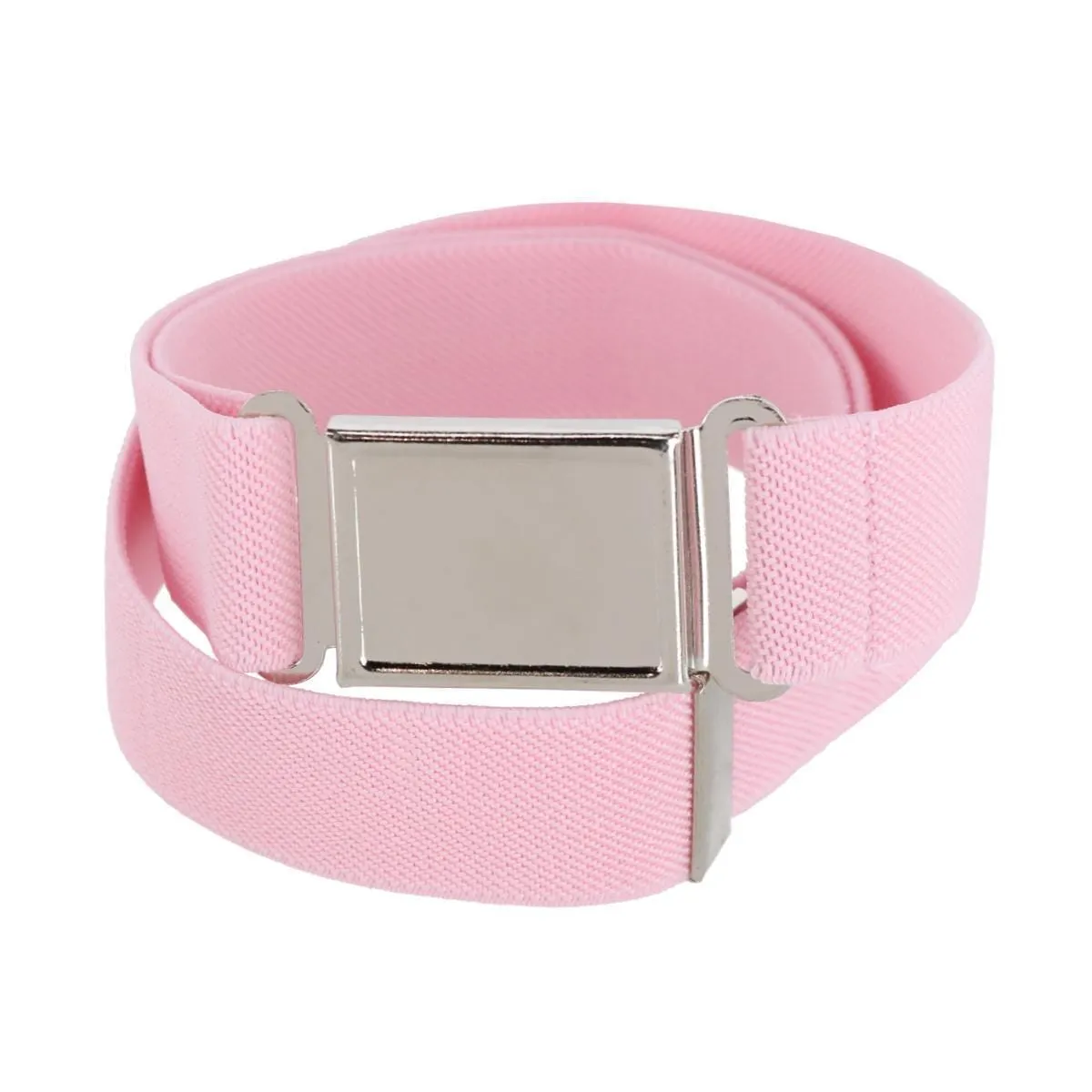 CTM® Kids' Adjustable Elastic Belt with Magnetic Buckle