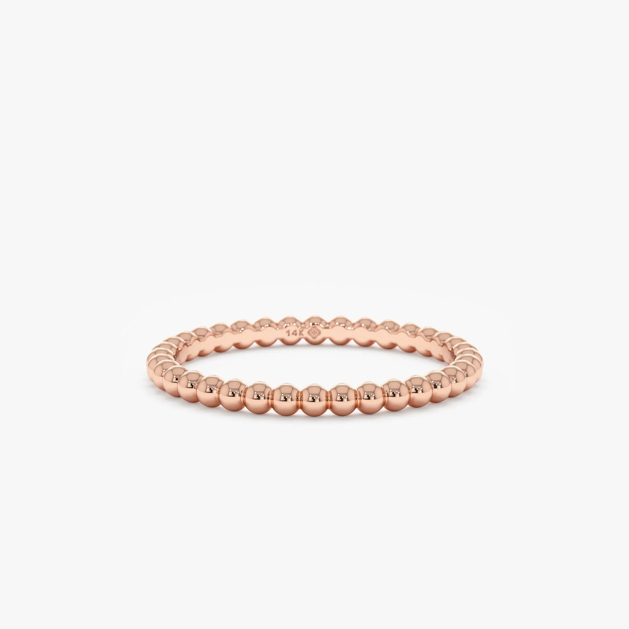 Dainty Ball Stacking Ring, Kassidy