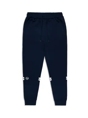 Dallas Track Pant Archivio- Maritime Blue/ White