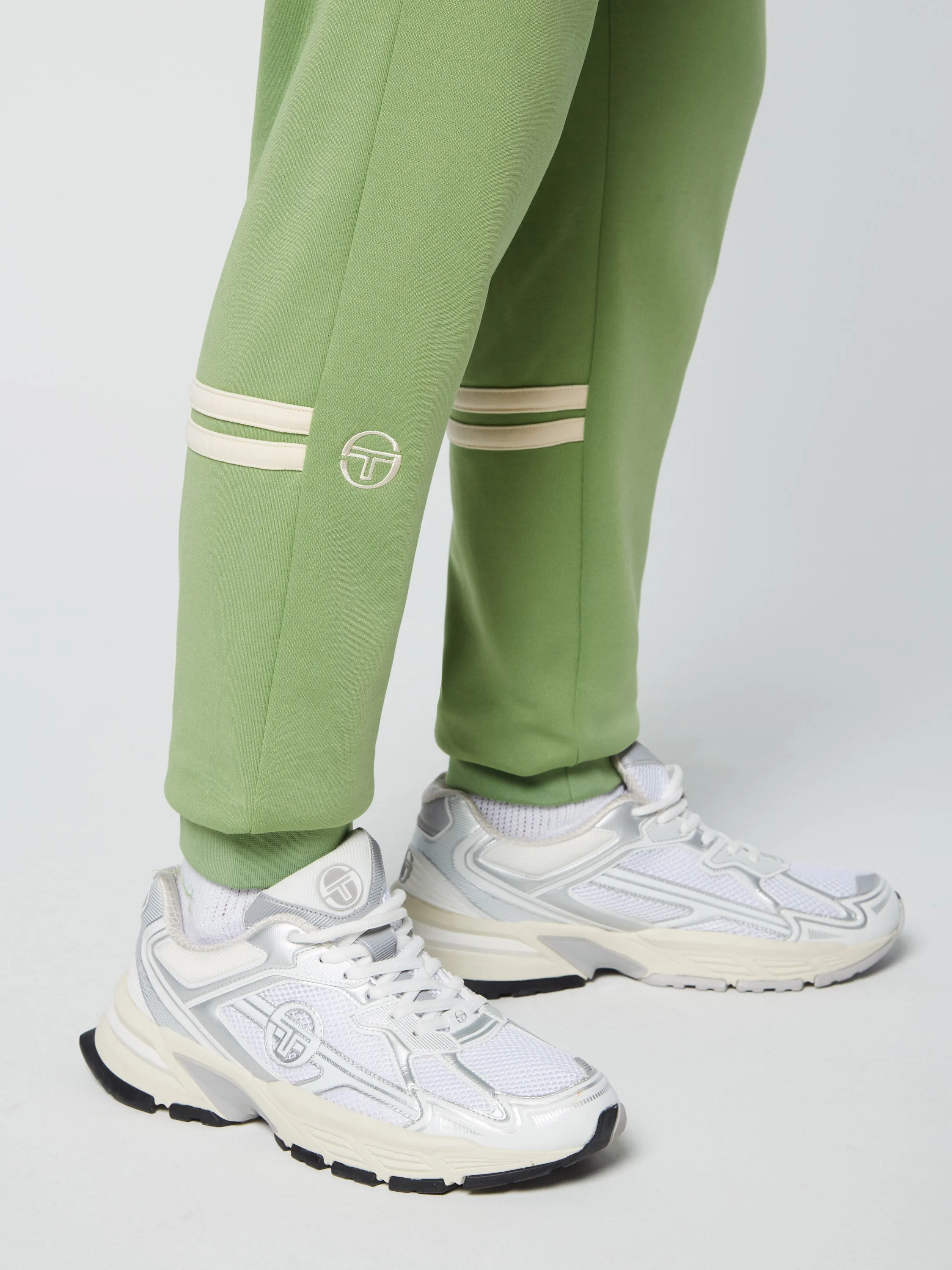 Dallas Track Pant Archivio- Jade Green/ Pearl Ivory