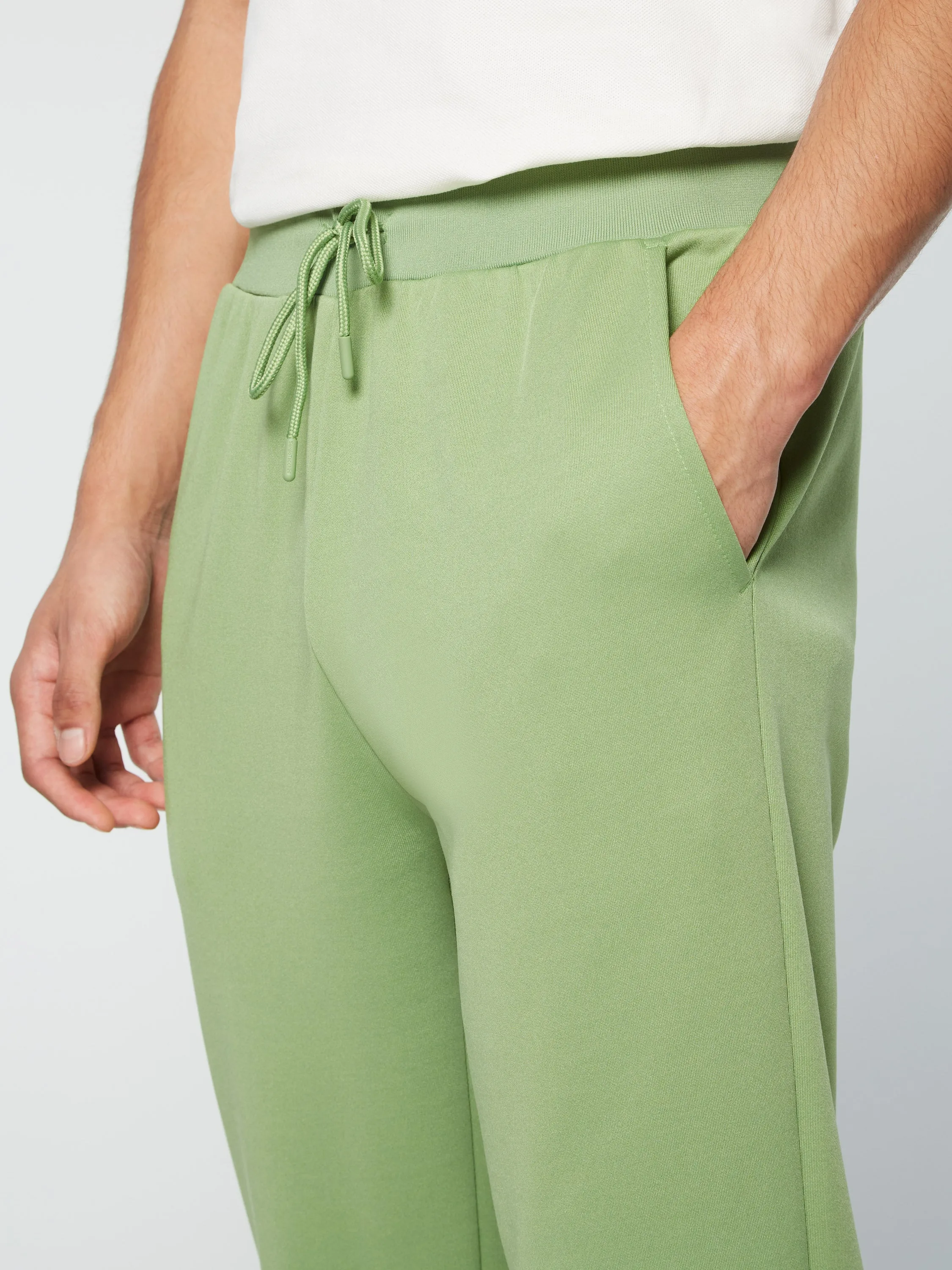 Dallas Track Pant Archivio- Jade Green/ Pearl Ivory