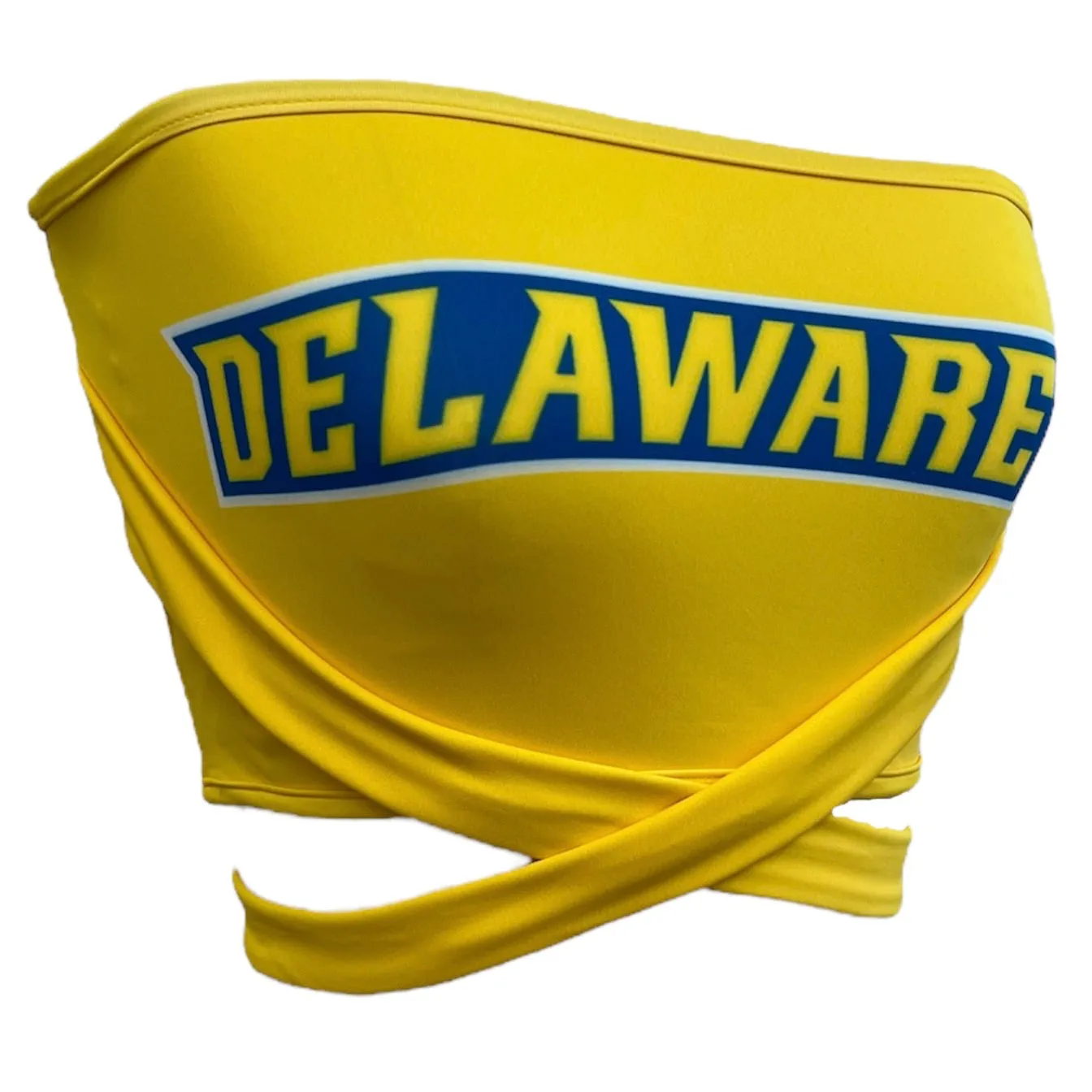 Delaware Yellow Multiway Bandeau Top