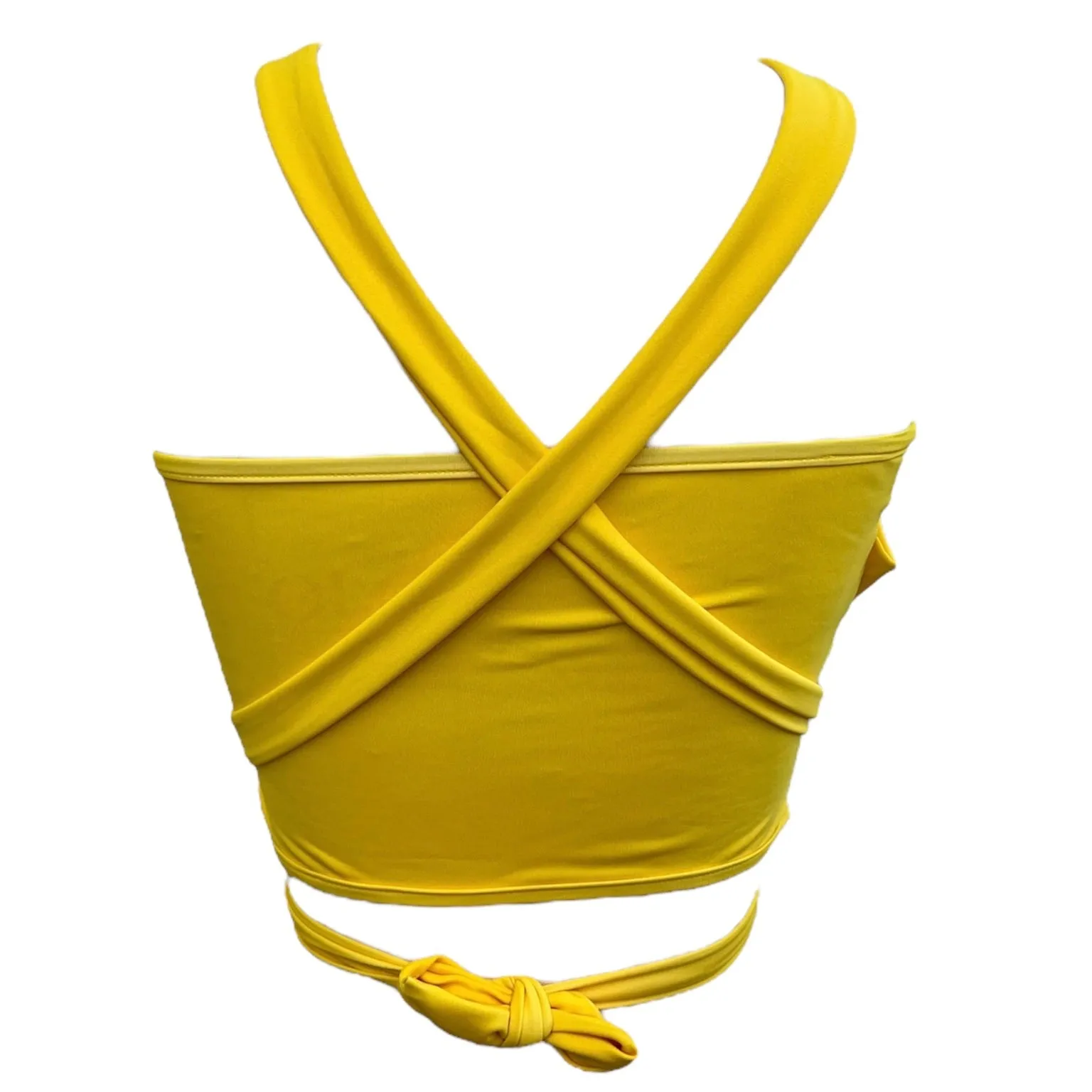 Delaware Yellow Multiway Bandeau Top