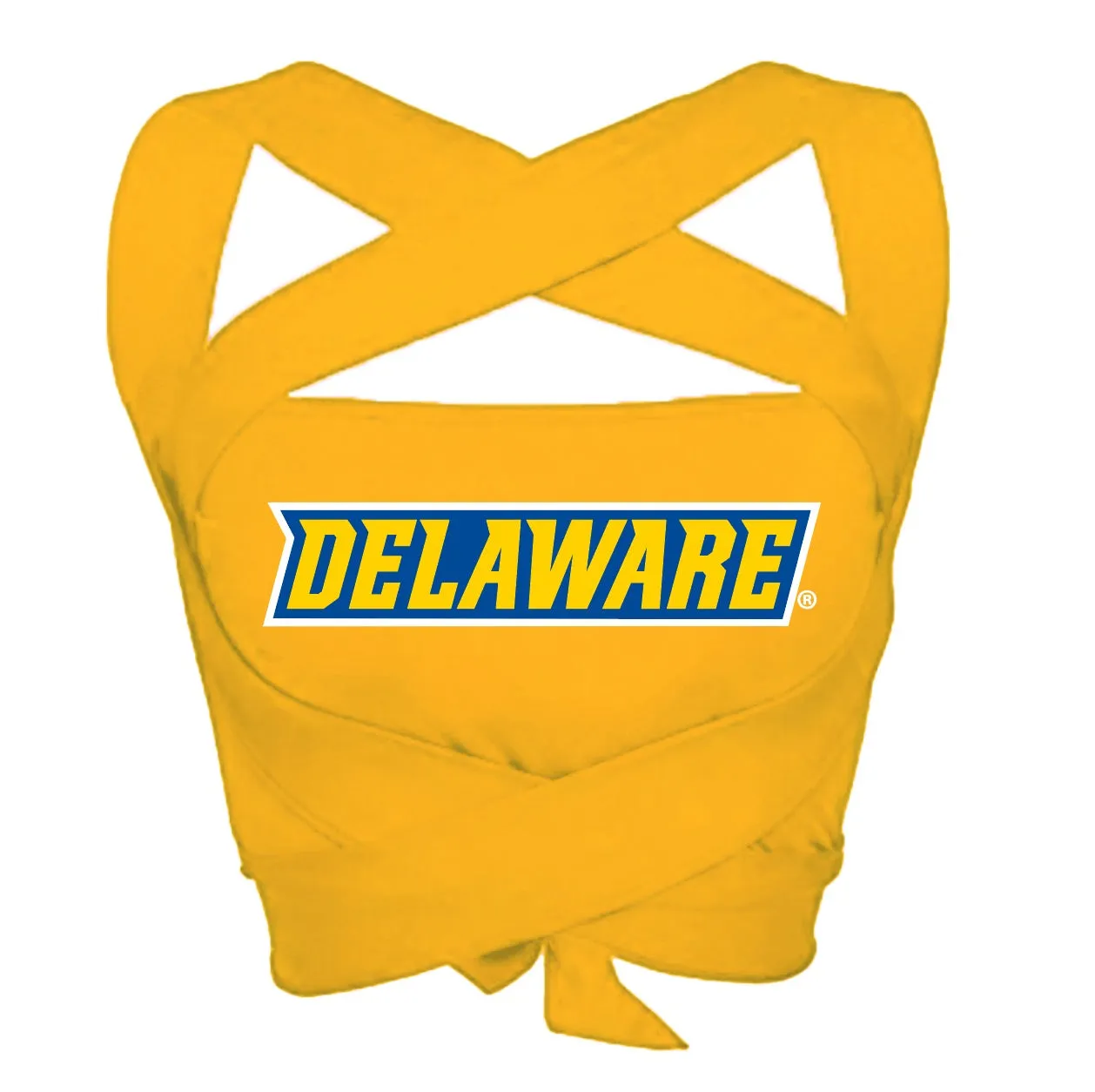 Delaware Yellow Multiway Bandeau Top