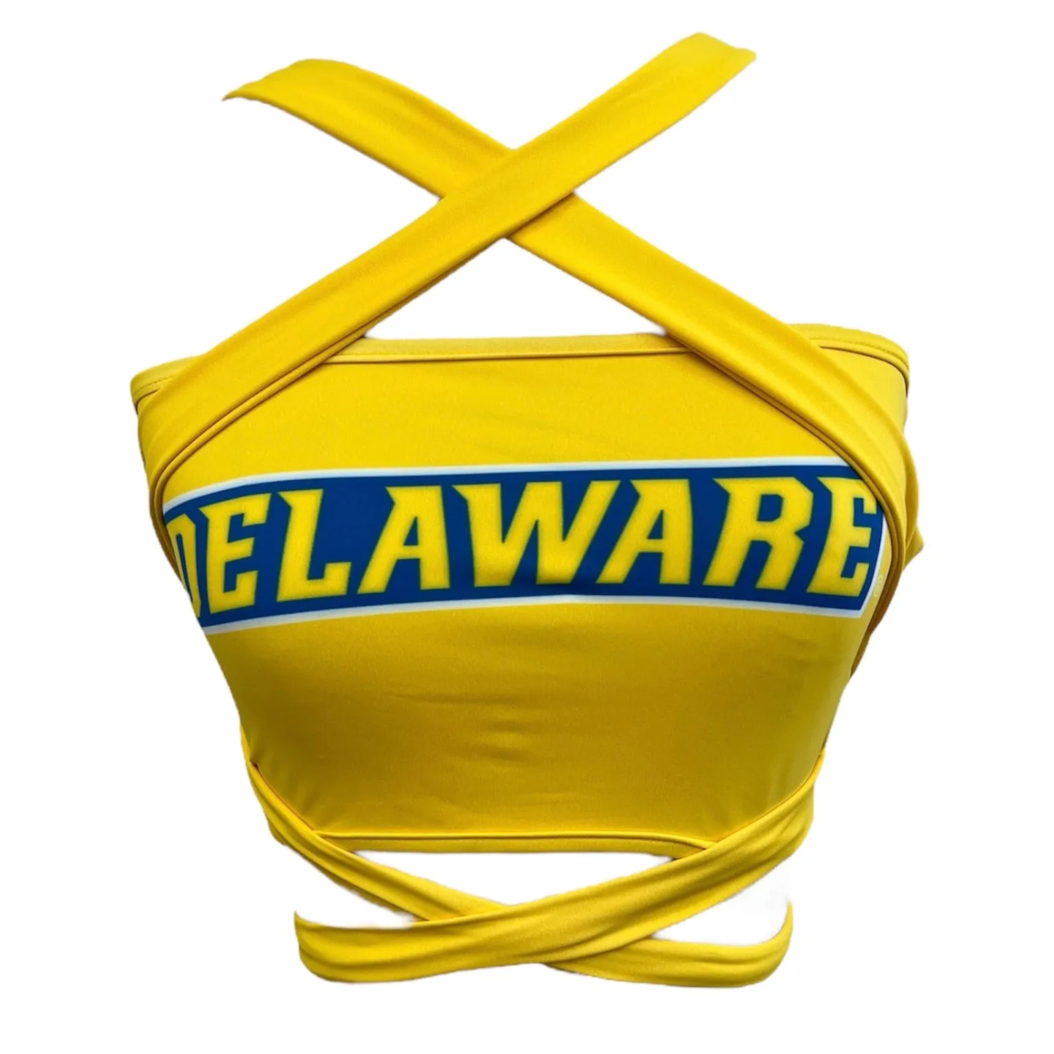 Delaware Yellow Multiway Bandeau Top