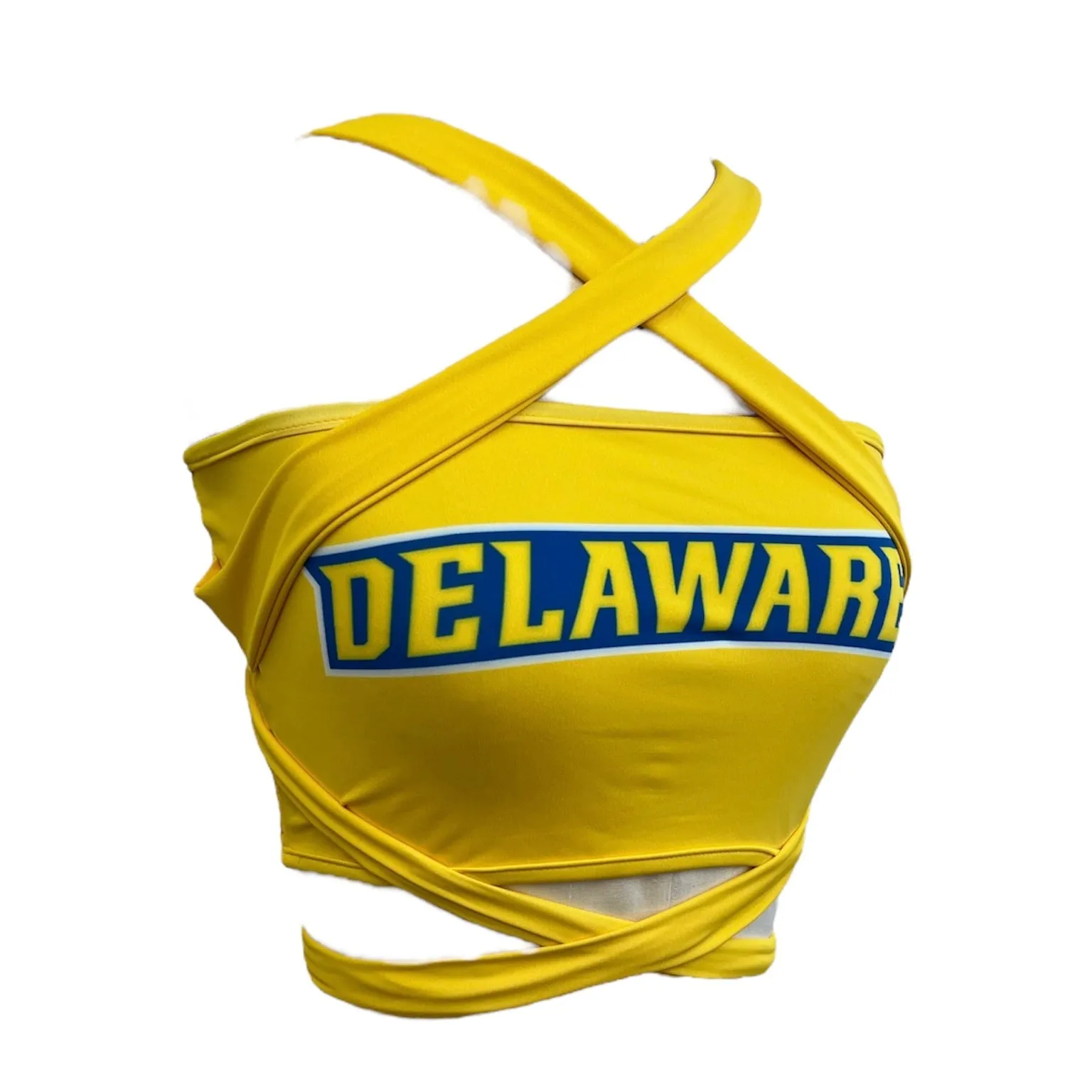 Delaware Yellow Multiway Bandeau Top