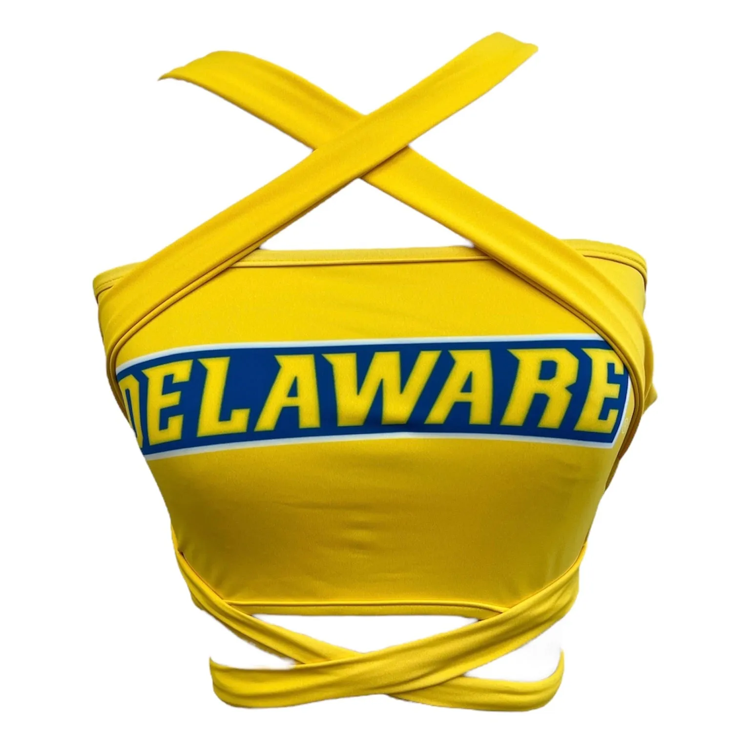 Delaware Yellow Multiway Bandeau Top