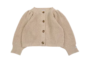 Dica Cardigan | White Almond Melange