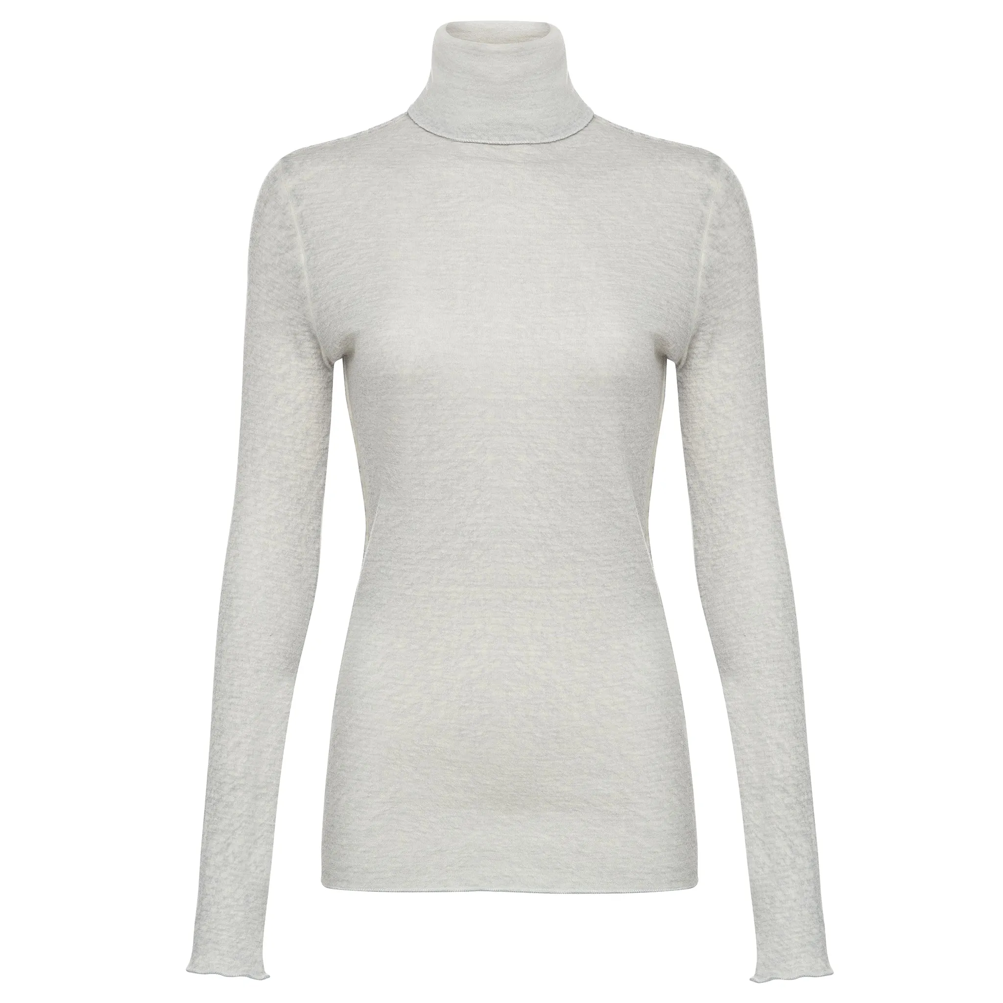 Distressed Cotton Cashmere Turtleneck - More Colors